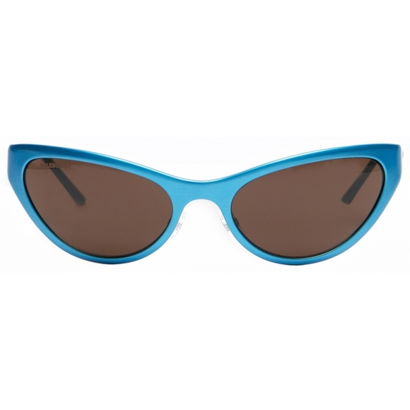 Balenciaga Cat eye sunglasses Bb0068s blue - Picture 1 of 7